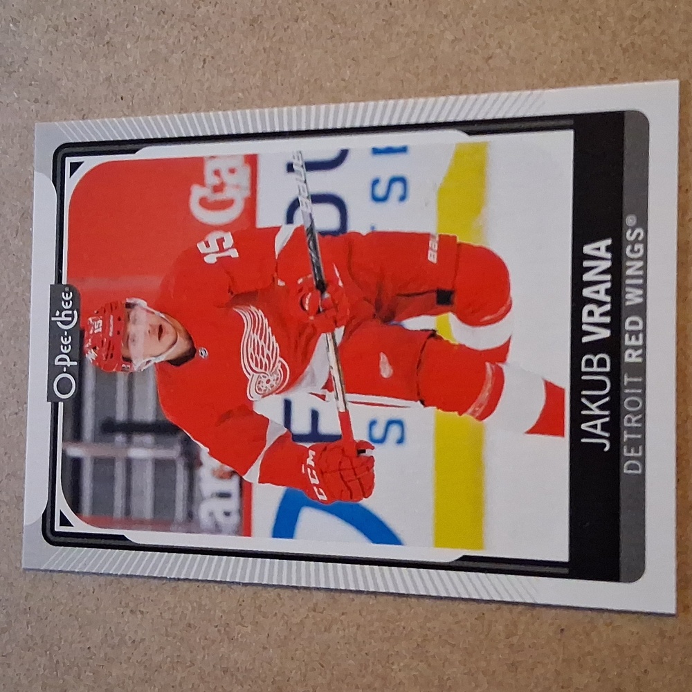 Jakub Vrana NHL Hockey Trading Cards Lot